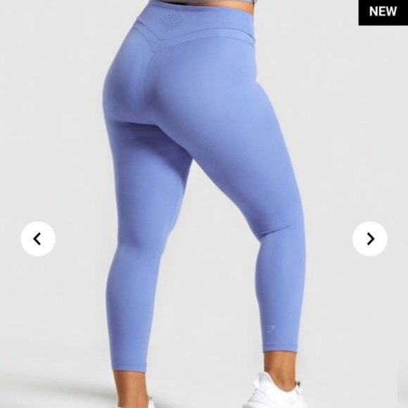 Whitney Simmons x Gymshark Beautiful Blue Whitney High Rise Leggings - Picture 3 of 3